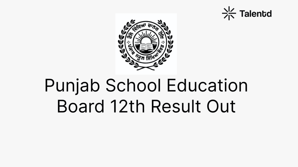 Punjab School Education board 12th Result