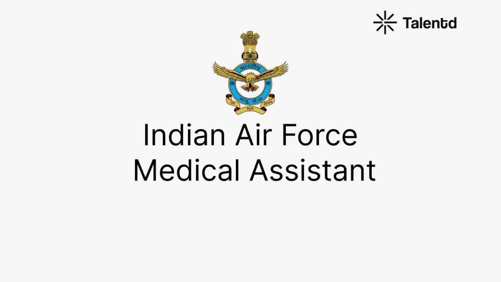 Indian Air Force Agniveer Medical Assistant