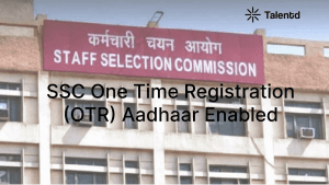 SSC One Time Registration (OTR) Aadhaar Enabled