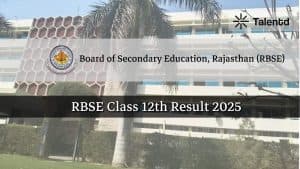RBSE Class 12th Result 2025