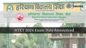 HTET 2024 Exam Date Announced