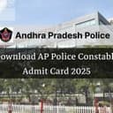 AP Police Constable Admit Card 2025