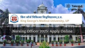 kgmu nursing officer 2025