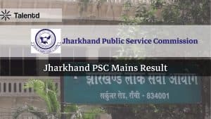 Jharkhand PSC Mains Result