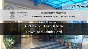 Graduate Pharmacy Aptitude Test (GPAT) 2025