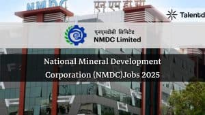National Mineral Development Corporation Vacancy 2025