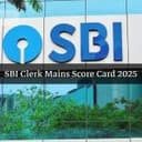 SBI Clerk Mains Score Card 2025